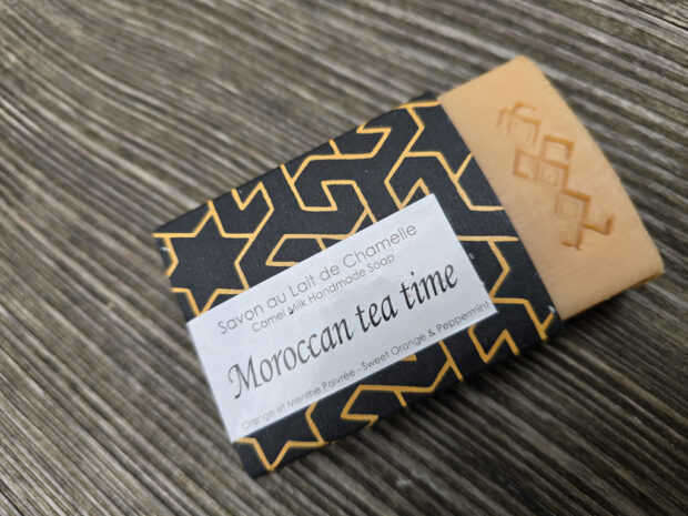 savon lait de chamelle-moroccan tea time