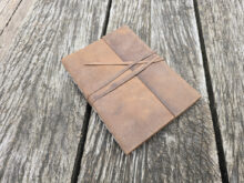 Buch A5 Leder