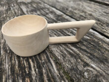 Holz Nussbaum-Tasse Berber