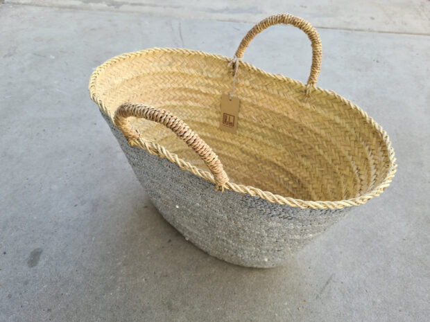 panier "paillettes" L
