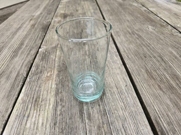 Glas aqua modern-M