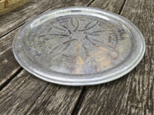 Tablett Alu vintage