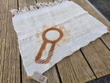 foulard de mariage "henné"