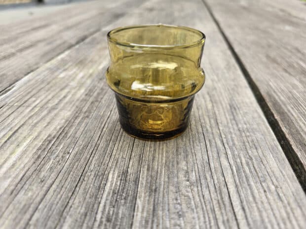 Glas ocker beldi-XS