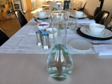 verre aqua carafe/pichet