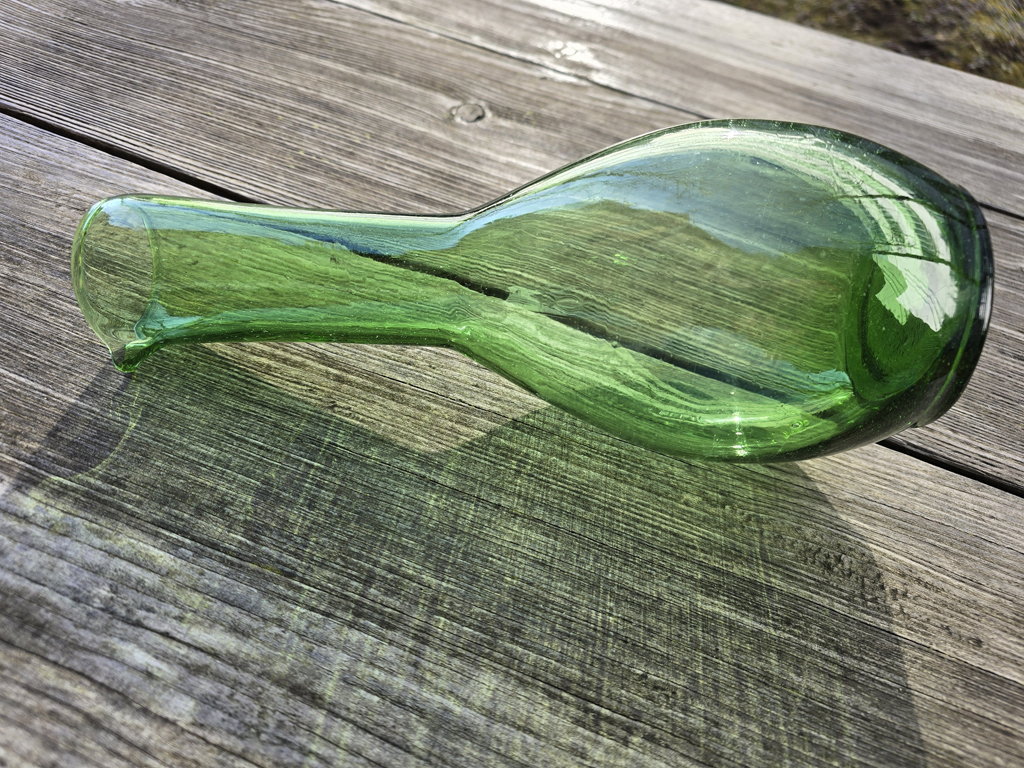 verre vert carafe/pichet