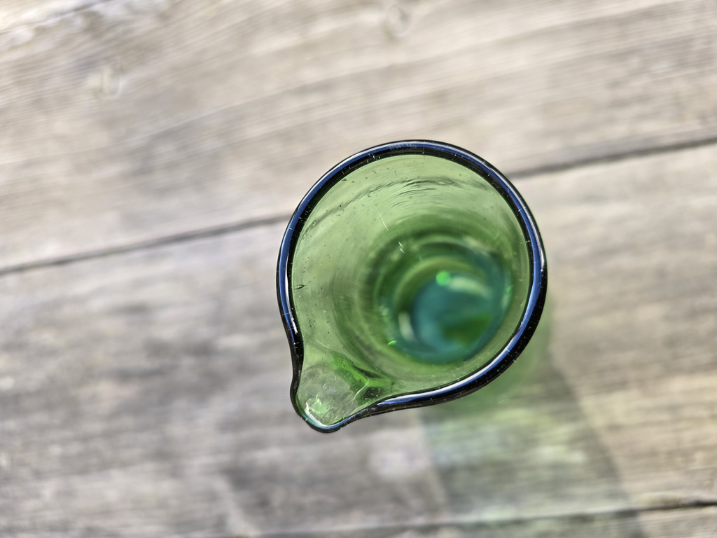 verre vert carafe/pichet – Image 2
