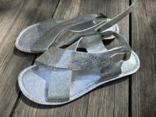 sandales en cuir (38 1/2 / 39)