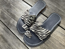 sandales en cuir "flip-flops" (40 / 41)