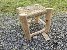 bois tabouret beldi XS