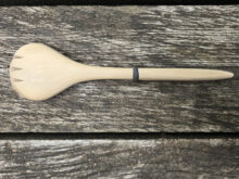 Holz Nussbaum-Salatbesteck 2-tlg.