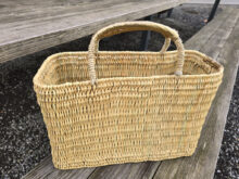 Korb Bambus L